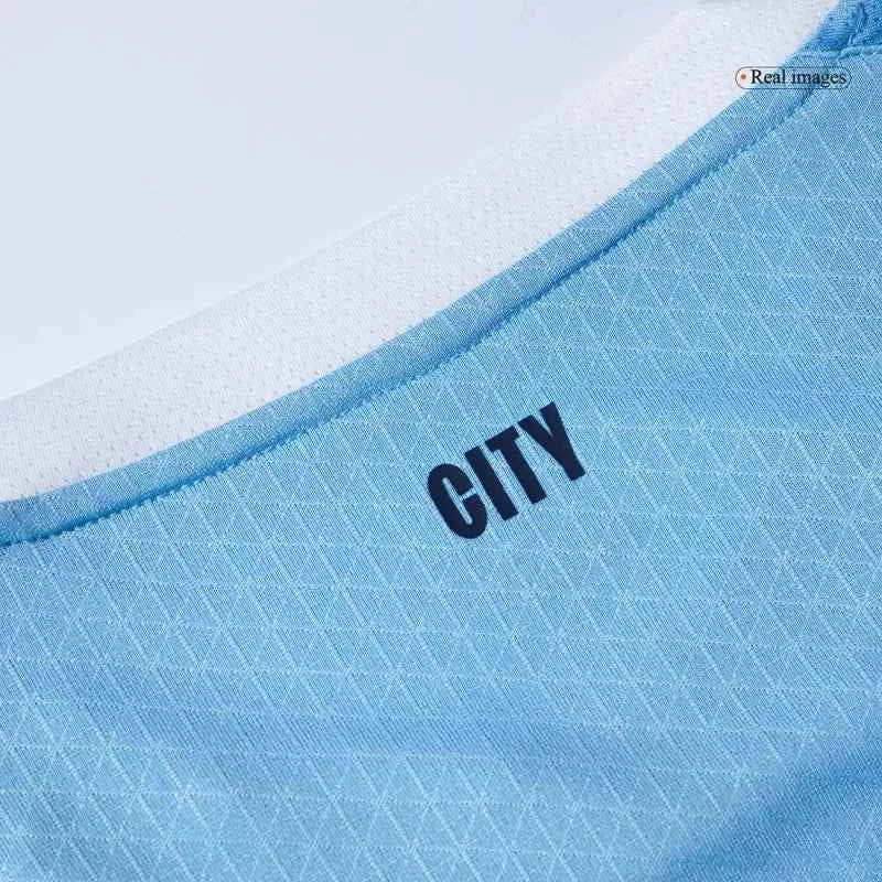 Manchester City HAALAND 9 Home Soccer Jersey 2025-26 - Player Version
