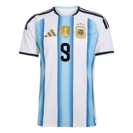 Argentina world cup 2026 J.ÁLVAREZ 9 Home Soccer Jersey - fan version