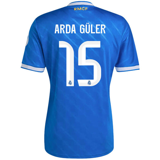 Real Madrid Soccer Jersey Third 2025/26 (ARDA GULER #17) - Fan Version - World Jersey | Premium Football Kits, Retro Jerseys & Boots Shop