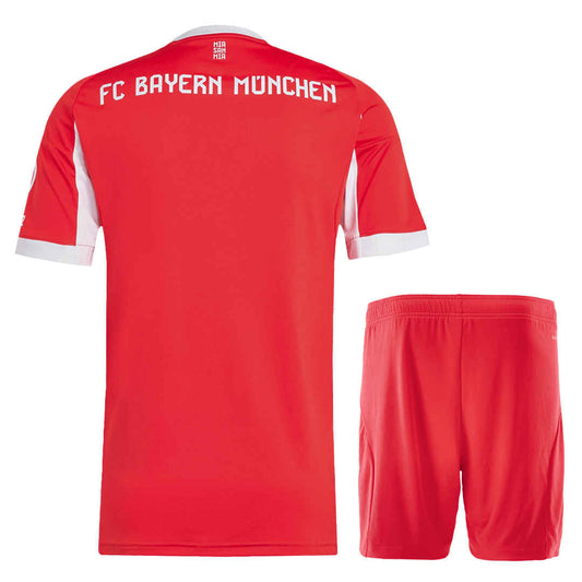 Bayern Munich Soccer Jersey + Short Home 2025/26 - Fan version - World Jersey | Premium Football Kits, Retro Jerseys & Boots Shop