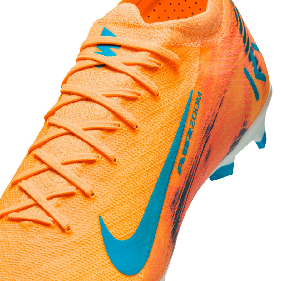 Nike Air Zoom Mercurial Vapor 16 Pro Mbappe FG orange bleu