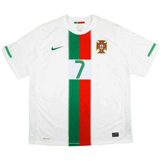 2010 Portugal Retro Away Soccer Jersey RONALDO #7