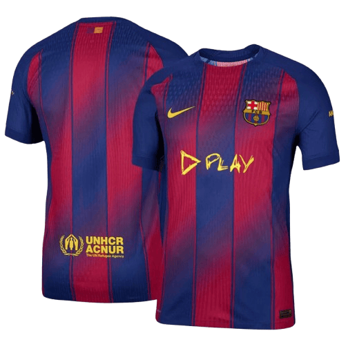BARCELONA 2025/26 X ED SHEERAN HOME JERSEY Player Version - Vantyjersey