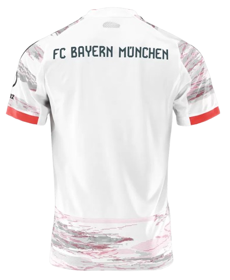 BAYERN MUNICH AWAY SOCCER JERSEY 2025/26 - Fan Version