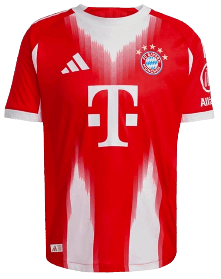 BAYERN MUNICH KANE 9 HOME SOCCER JERSEY 2025/26 - Player Version