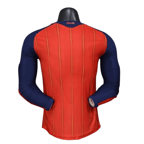 Spain Home Long Sleeves Jersey World Cup 2026 - Player Version