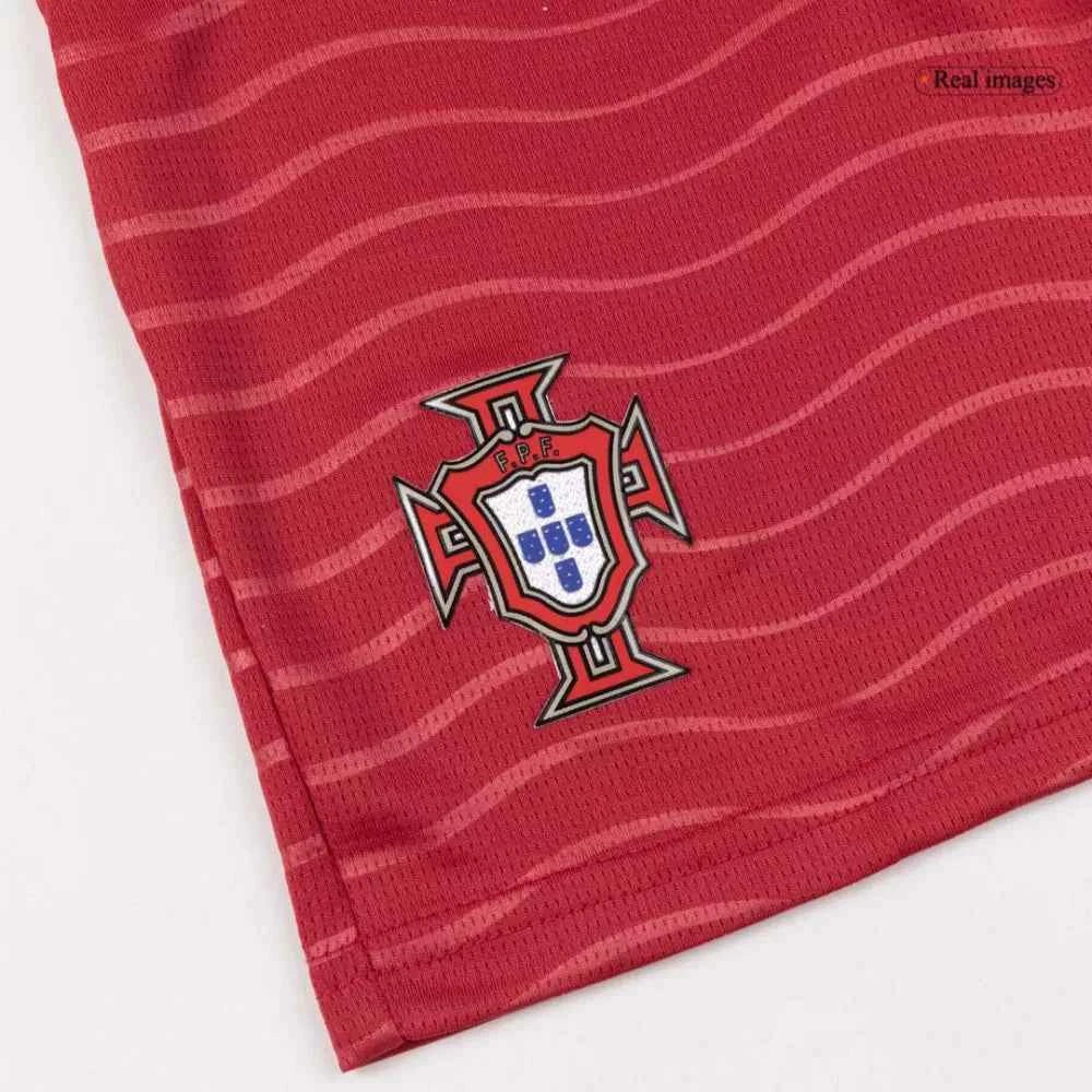 KIDS PORTUGAL HOME SOCCER JERSEY KIT 2026