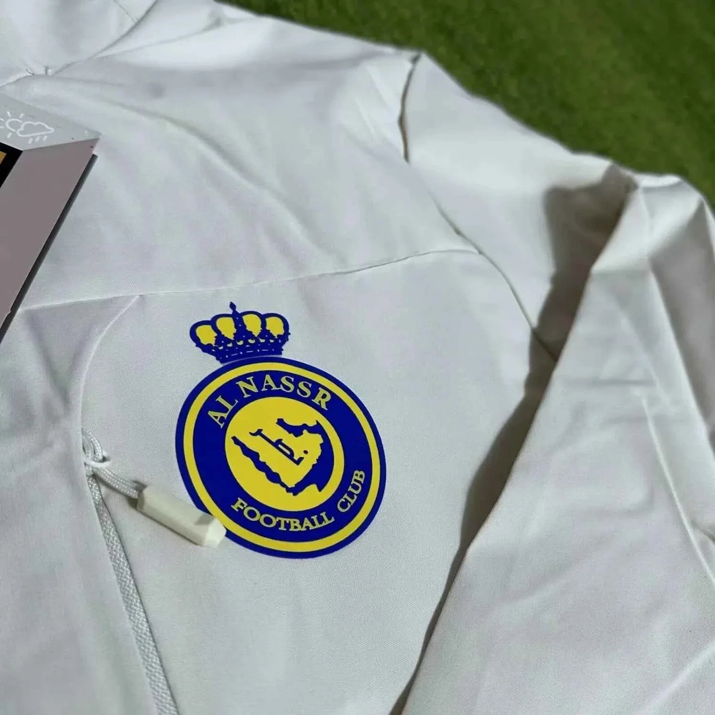 Al-Nassr FC Interchange Jacket Black White Windbreaker 25/26