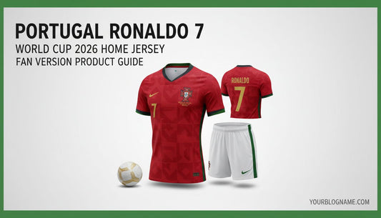 Portugal Ronaldo 7 WC 2026 Jersey - Fan Version