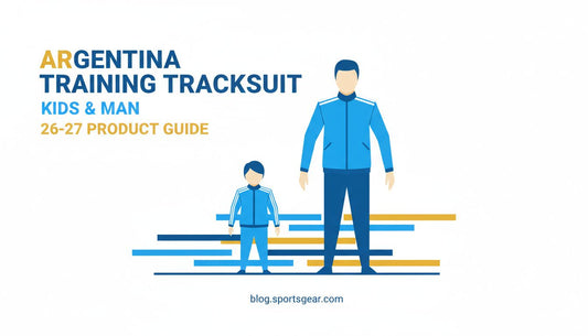 Argentina Training Tracksuit Blue: Style & Comfort