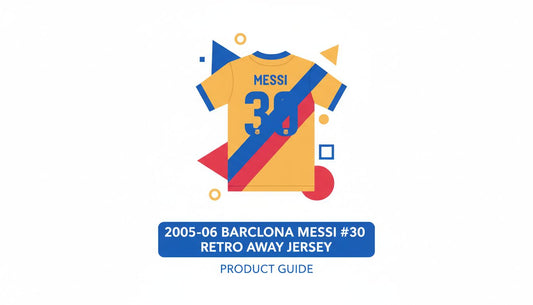 2005-06 Barcelona Messi #30 Retro Jersey Review
