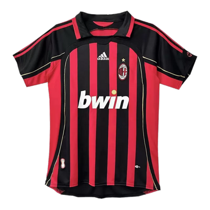 Retro 2006-07 KAKA 22 AC Milan Home Soccer Jersey