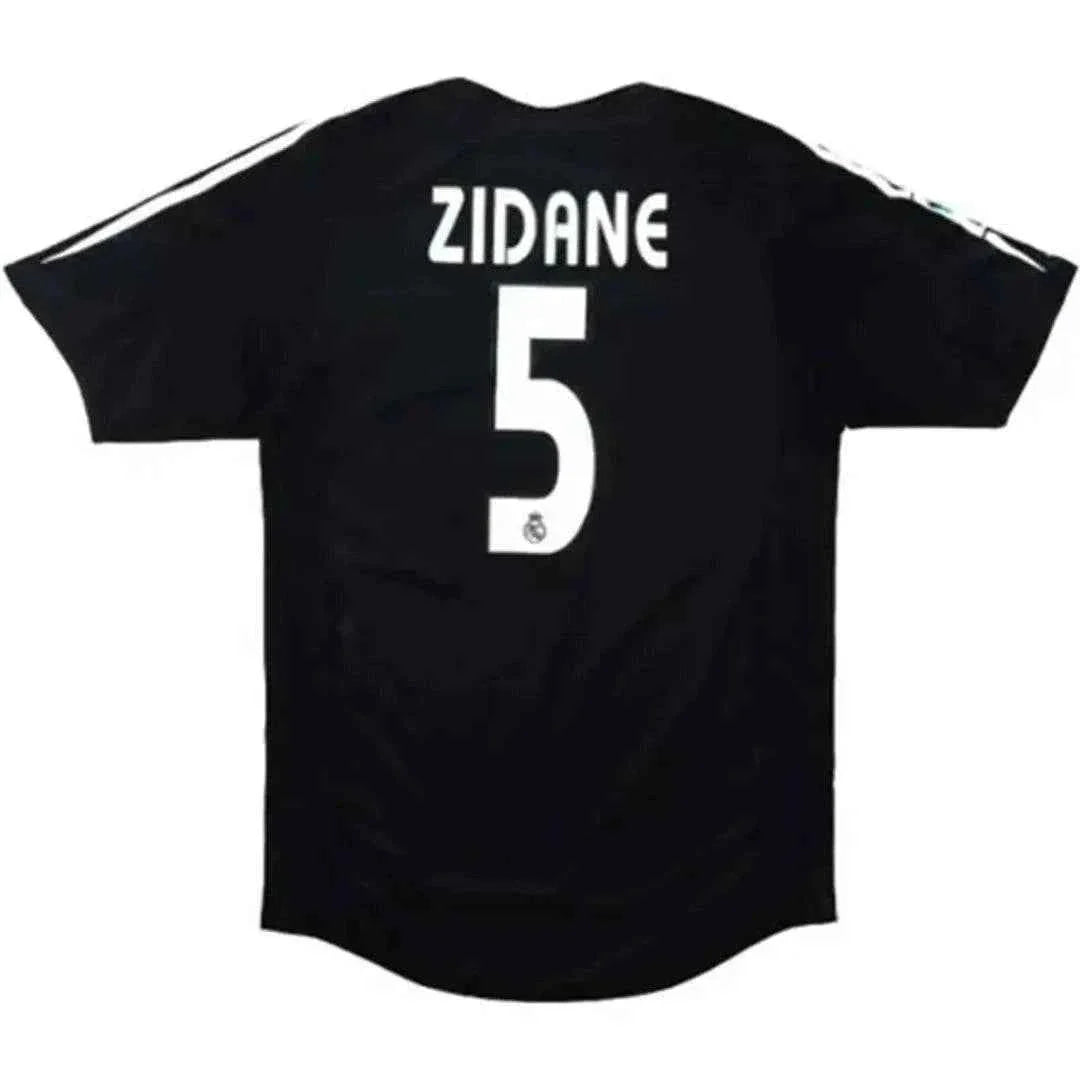 2004-05 Real Madrid Retro ZIDANE 5 Away Jersey