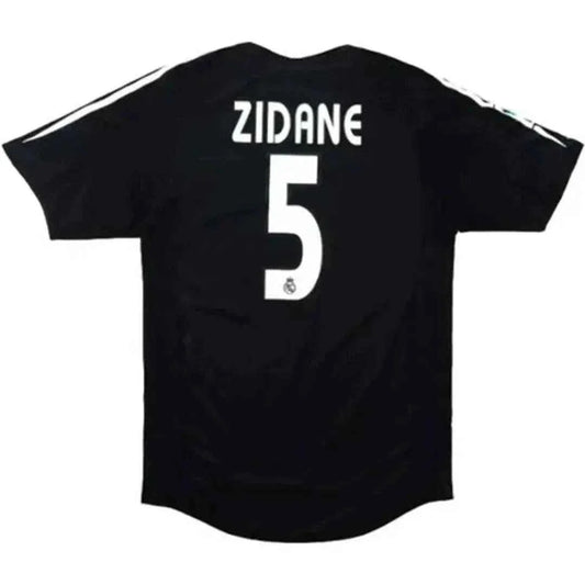 2004-05 Real Madrid Retro ZIDANE 5 Away Jersey