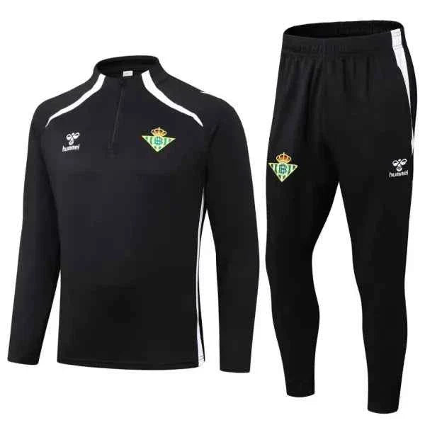 Real Betis Training Tracksuit 25-26 Black