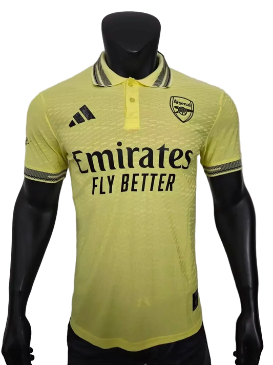 Arsenal 26/27 Yellow Casual style Soccer Jersey - Player Version