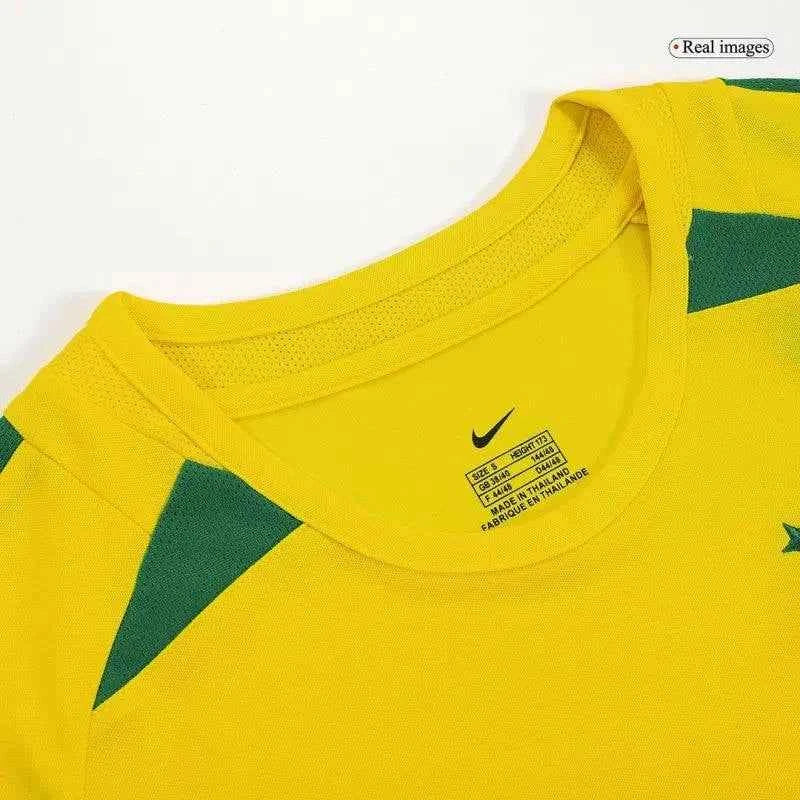 Brazil Jersey retro Home Jersey 2002/03