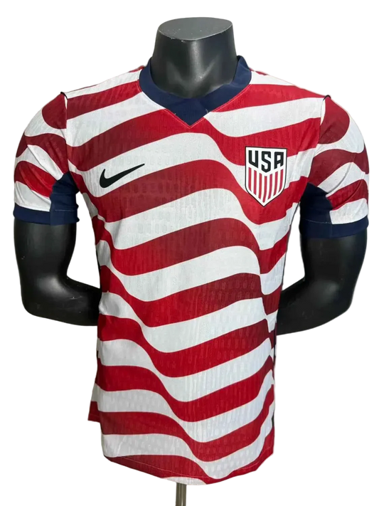 Usa America Home Soccer Jersey 26-27 - PLAYER VERSION