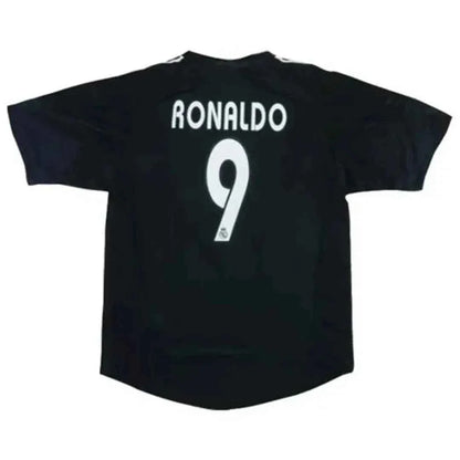 2004-05 Real Madrid Retro RONALDO 9 Away Jersey