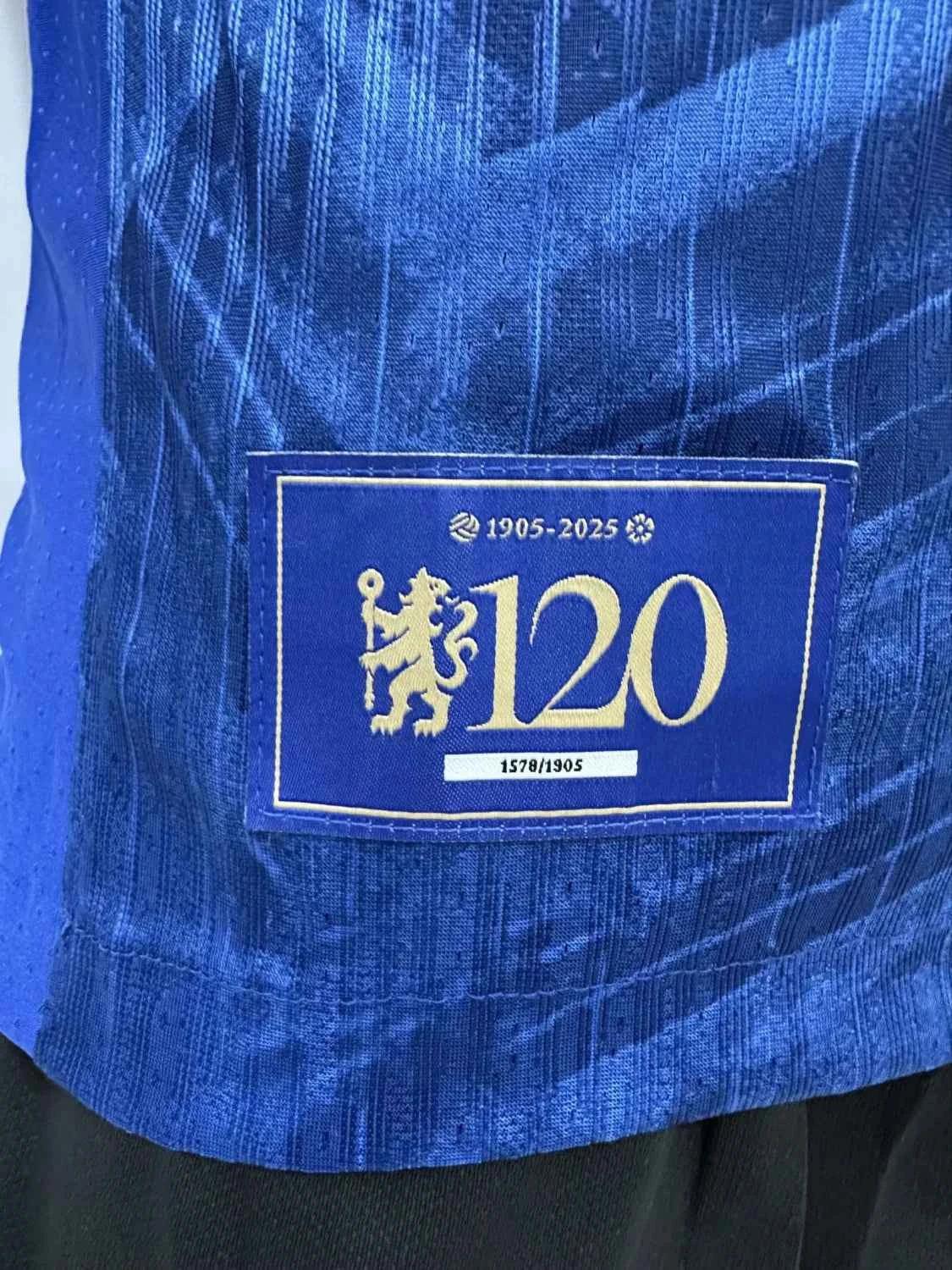 Chelsea Home 120 Year anniversary edition Soccer Jersey 25-26 - PLAYER VERSION