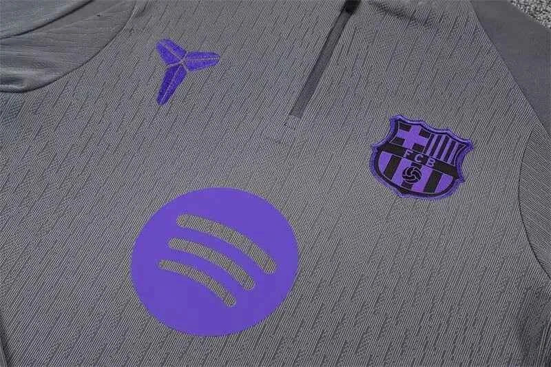Barcelona Training Tracksuit Grey 25-26 (Kids And Man )