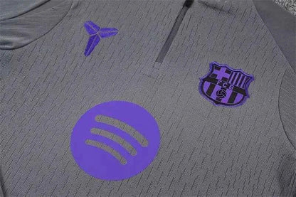 Barcelona Training Tracksuit Grey 25-26 (Kids And Man )