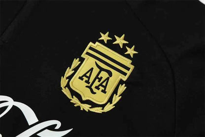 Argentina Training Tracksuit Black ( Kids And Man ) 25-26