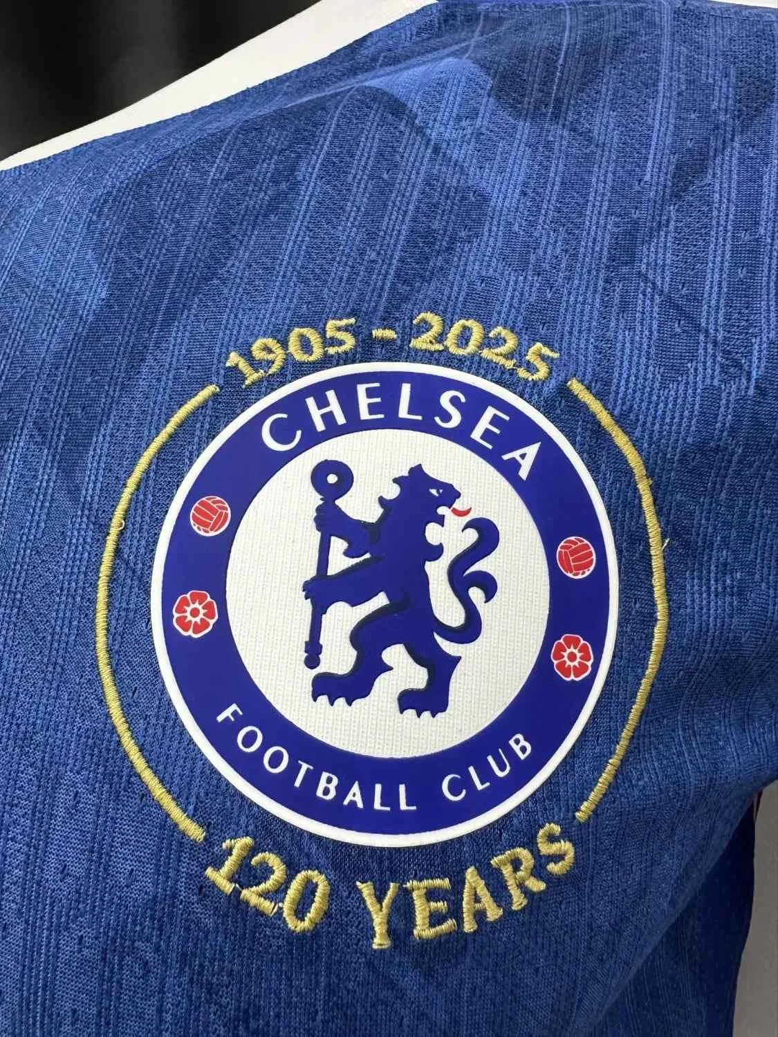 Chelsea Home 120 Year anniversary edition Soccer Jersey 25-26 - PLAYER VERSION