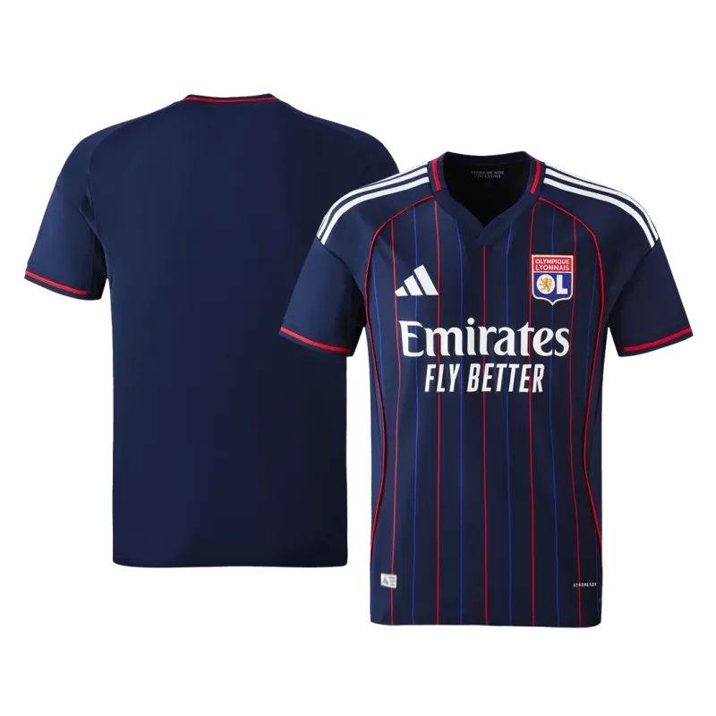 Olympique Lyonnais Away Soccer Jersey 2025-26 - Player Version