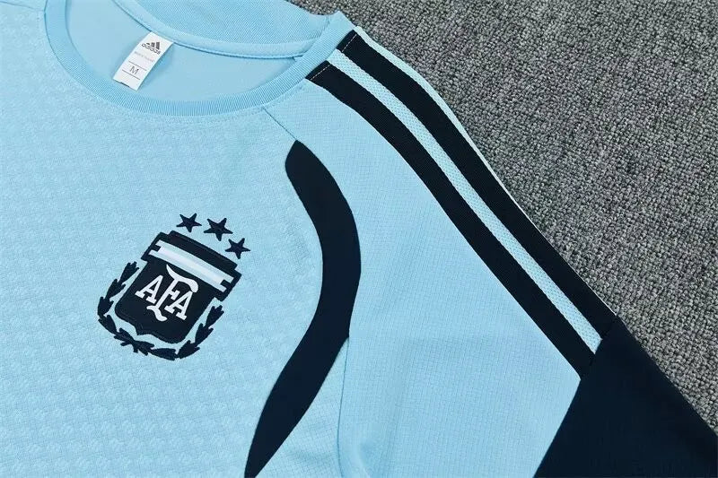 Argentina Training Blue With Pants Sets Soccer Jersey 26-27 - Player Version