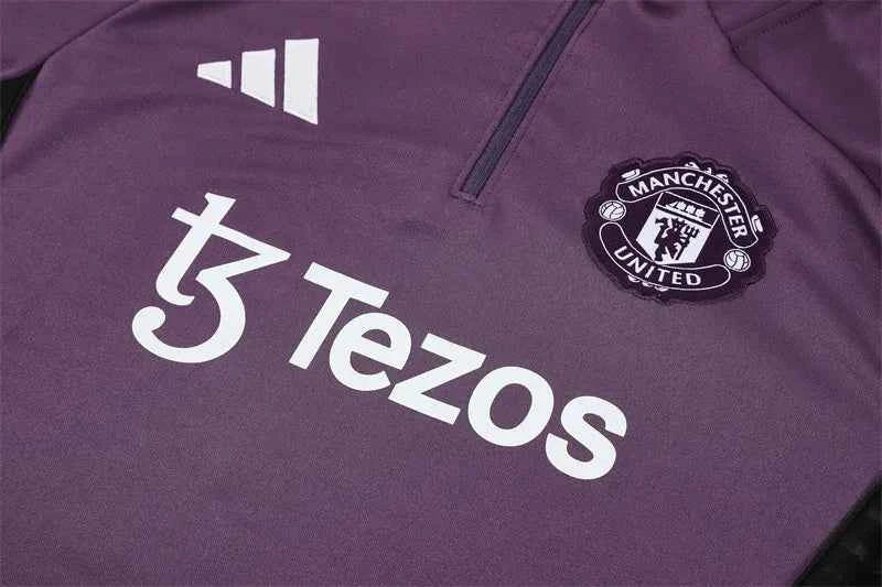 Manchester United Training Tracksuit 25-26 Purple (Kids And Man )
