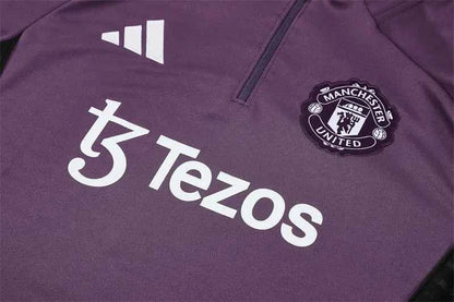 Manchester United Training Tracksuit 25-26 Purple (Kids And Man )