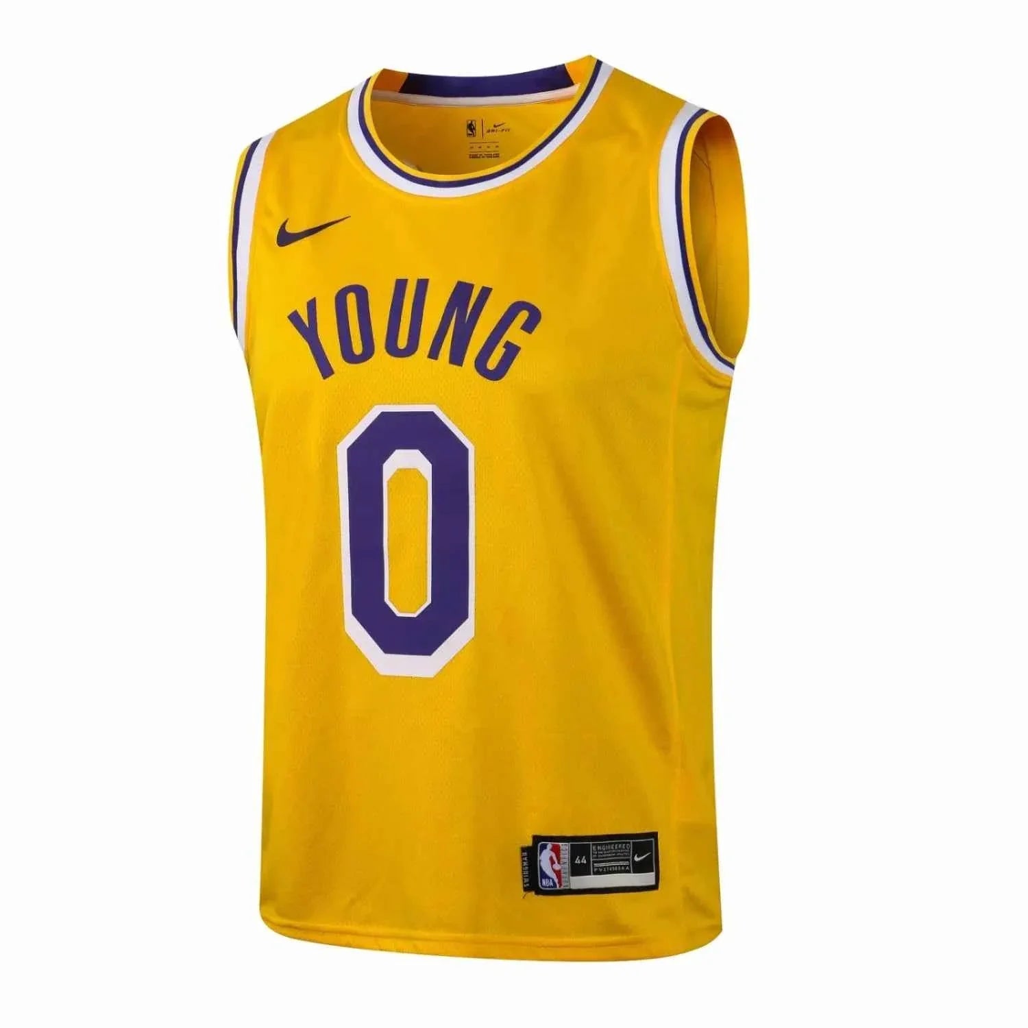 NBA Laker yellow Kuzma No.0