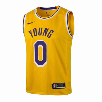 NBA Laker yellow Kuzma No.0
