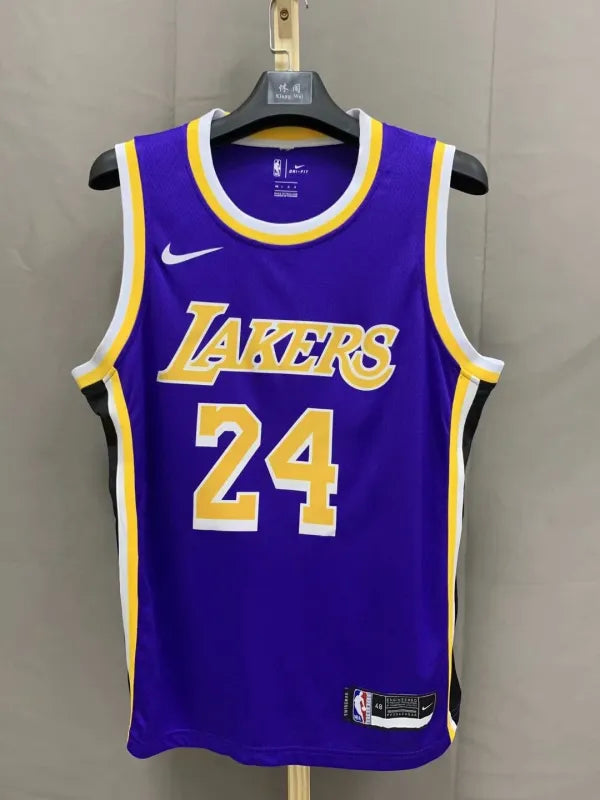 NBA Laker purple Kobe Bryant No.24
