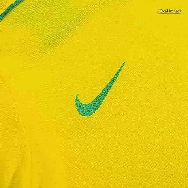 RIVALDO 10 Brazil Retro Home Soccer jersey 1998 -World Cup