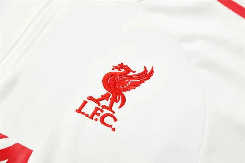 Liverpool Training Tracksuit 25-26 Long white (Kids And Man )