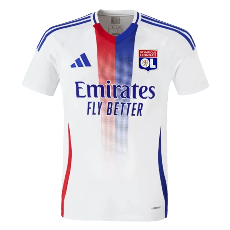 Olympique Lyonnais Home Soccer Jersey 25-26 - Fan Version