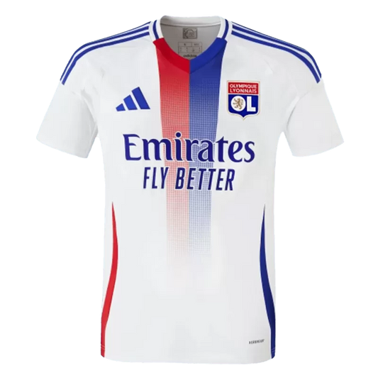 Olympique Lyonnais Home Soccer Jersey 25-26 - Fan Version