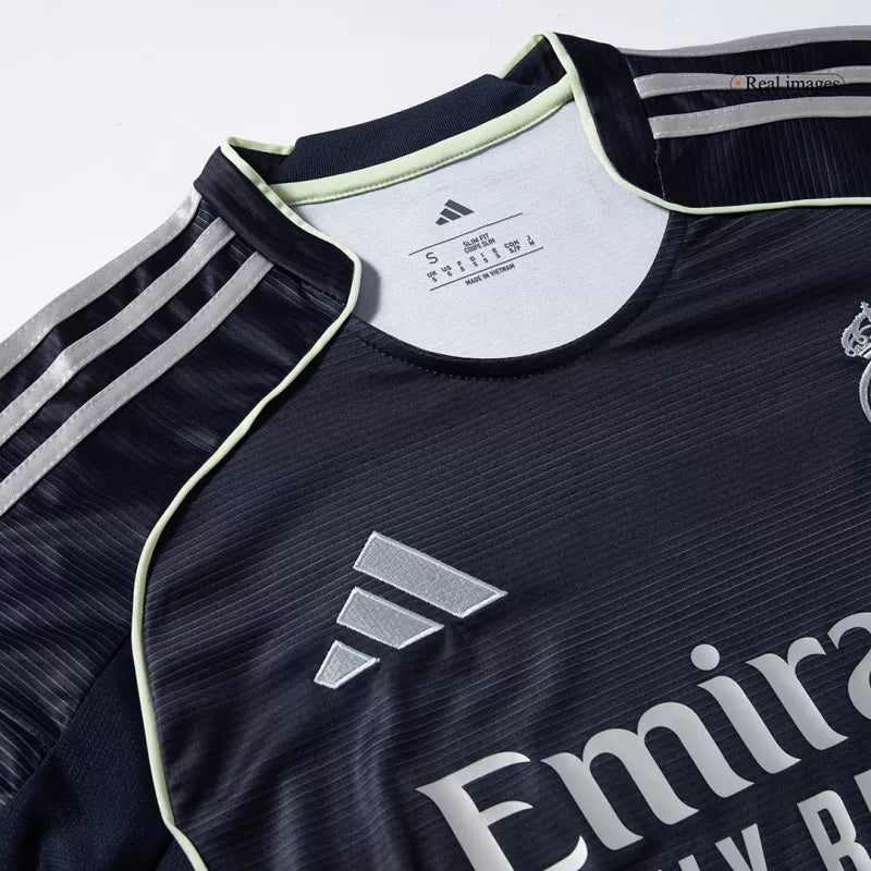 Real Madrid Soccer Jersey Away 2025/26 (ARDA GULER #17) - Fan Version - World Jersey | Premium Football Kits, Retro Jerseys & Boots Shop