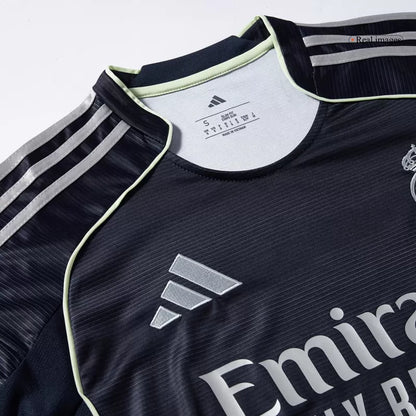 Real Madrid Soccer Jersey Away 2025/26 (ARDA GULER #17) - Fan Version - World Jersey | Premium Football Kits, Retro Jerseys & Boots Shop