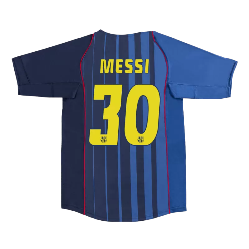 Barcelona Retro 04/05 MESSI 30 Away Soccer Jersey