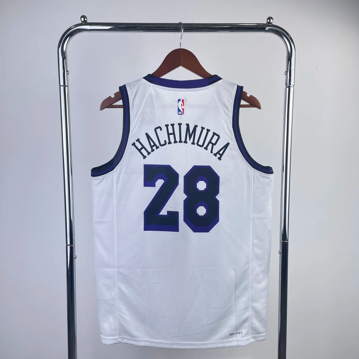 Los Angeles Lakers City Edition White 28 HACHIMURA NBA 2023 Jerseys
