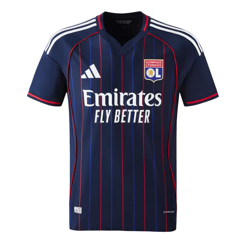 Olympique Lyonnais Away Soccer Jersey 2025-26 - Player Version