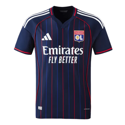 Olympique Lyonnais Away Soccer Jersey 2025-26 - Player Version