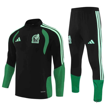 Mexico Training Tracksuit Black 26-27 (Kids And Man )