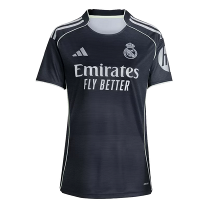 Women Real Madrid Away Soccer Jersey 2025/26