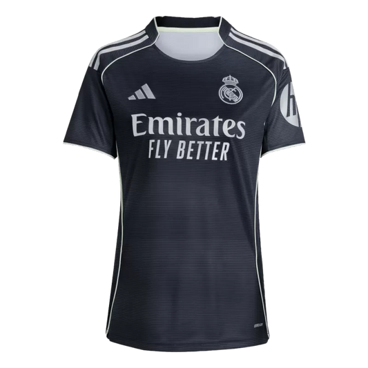 Women Real Madrid Away Soccer Jersey 2025/26