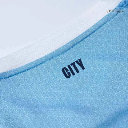 Manchester City HAALAND 9 Home Soccer Jersey 2025-26 - Player Version