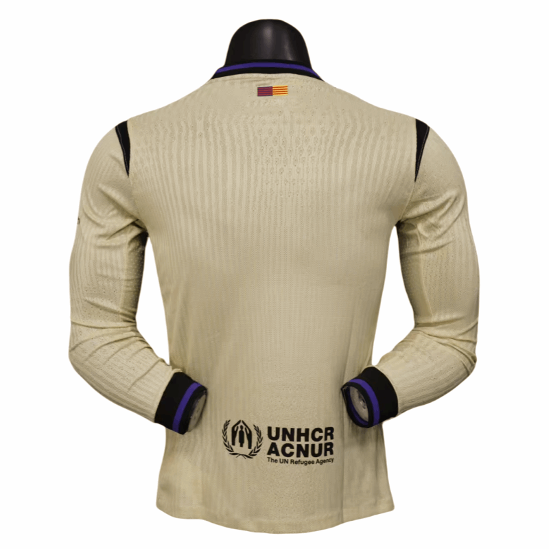 Barcelona Away Jersey Long sleeves 25-26 player version